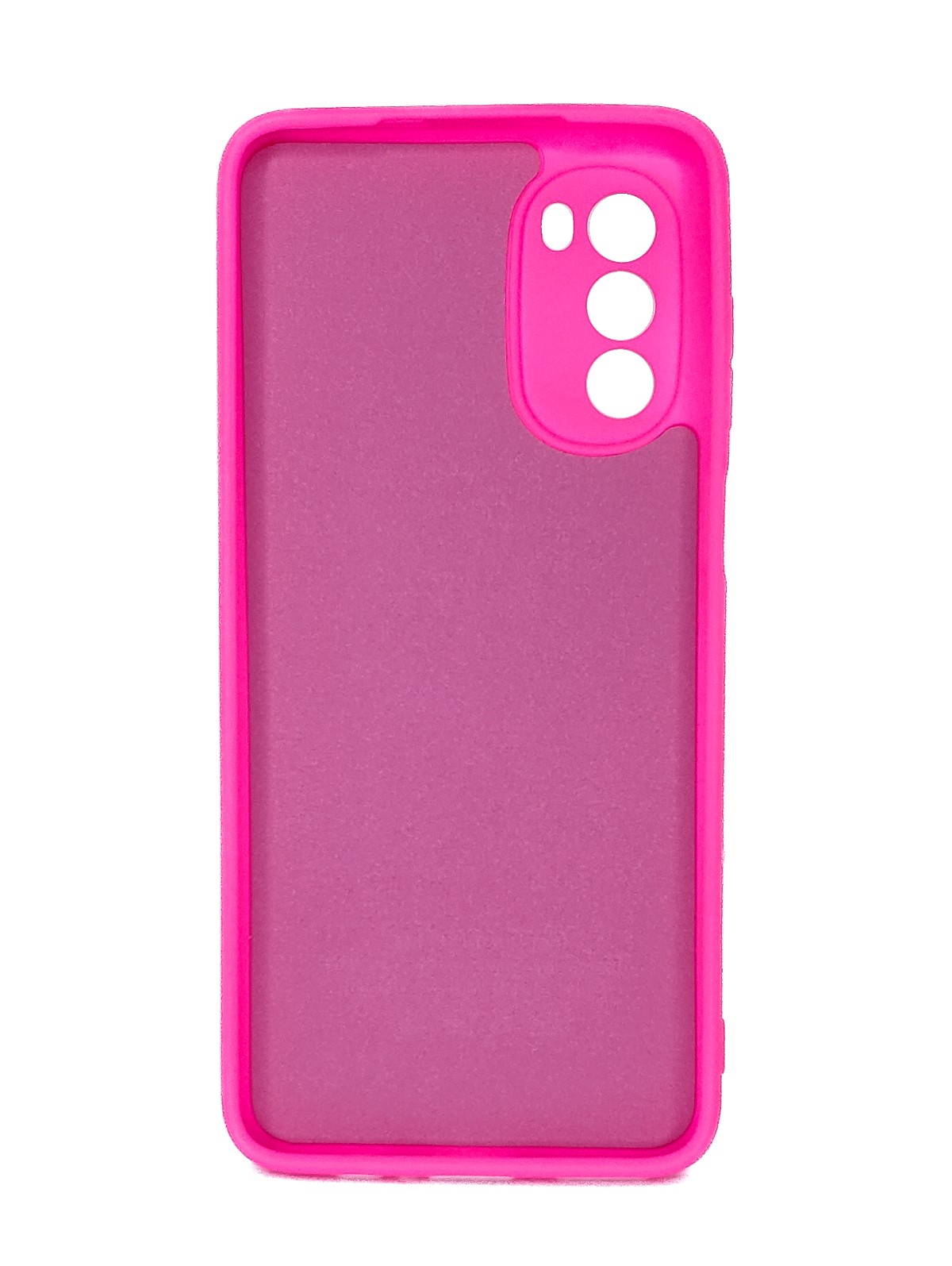 Protectores para celular  para Motorola  Moto G52 / G82 Funda de silicona con felpa Fucsia